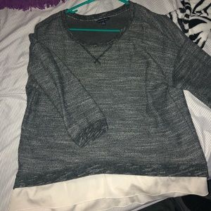 Dressy crew neck